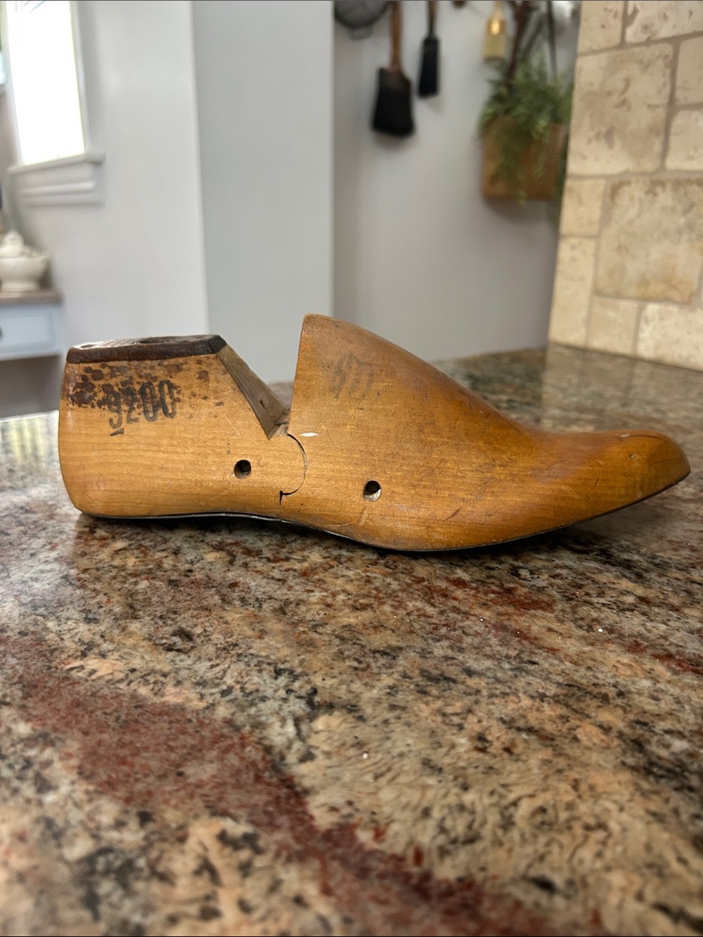 Classic Vintage Wooden Shoe Mold
